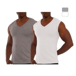 Sleeveless V Neck Shirt